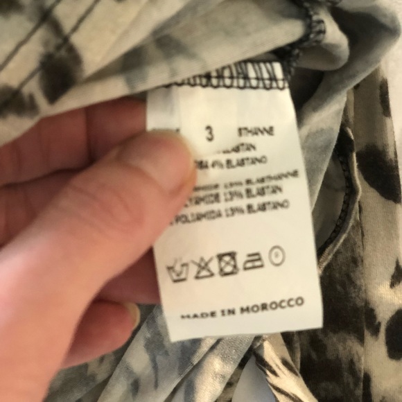 sale euc Garella animal print blouse sz3 - Picture 5 of 8